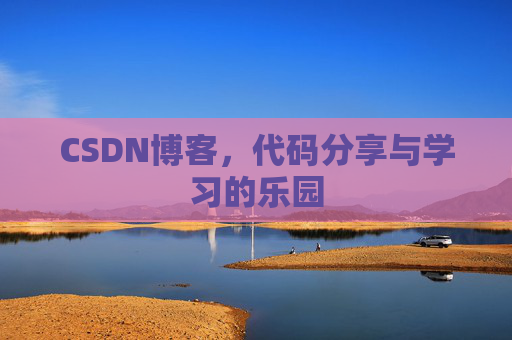 CSDN博客，代码分享与学习的乐园